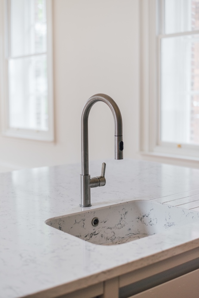 Kitchen sink and faucet
